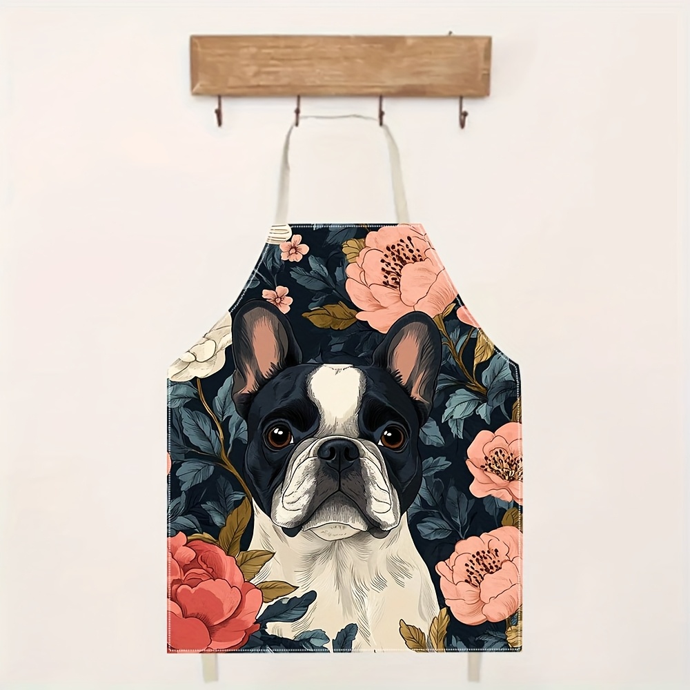 French Bulldog Floral Apron -  - огляд і ціна Home Cooking For Dogs