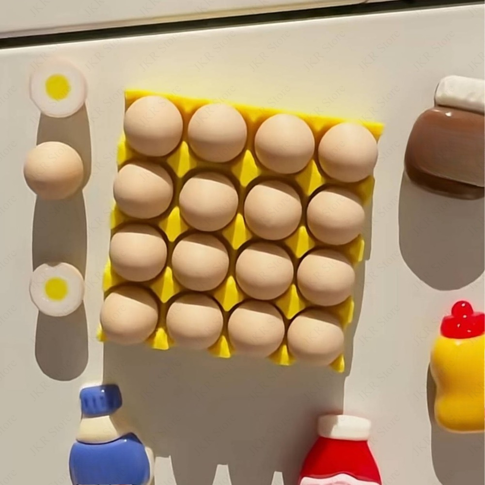 Egg Tray Fridge Magnet Set Cut - огляд і ціна Home Cooking Recipes