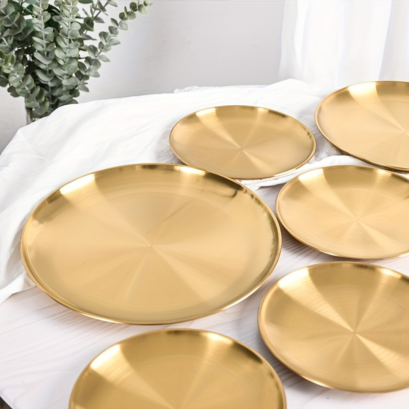 2pcs, Golden Pizza Plates, Sta - огляд і ціна Home Cooking Recipes