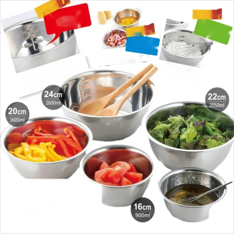 Stainless Steel Mixing Bowls P - огляд і ціна Home Cooking Supplies