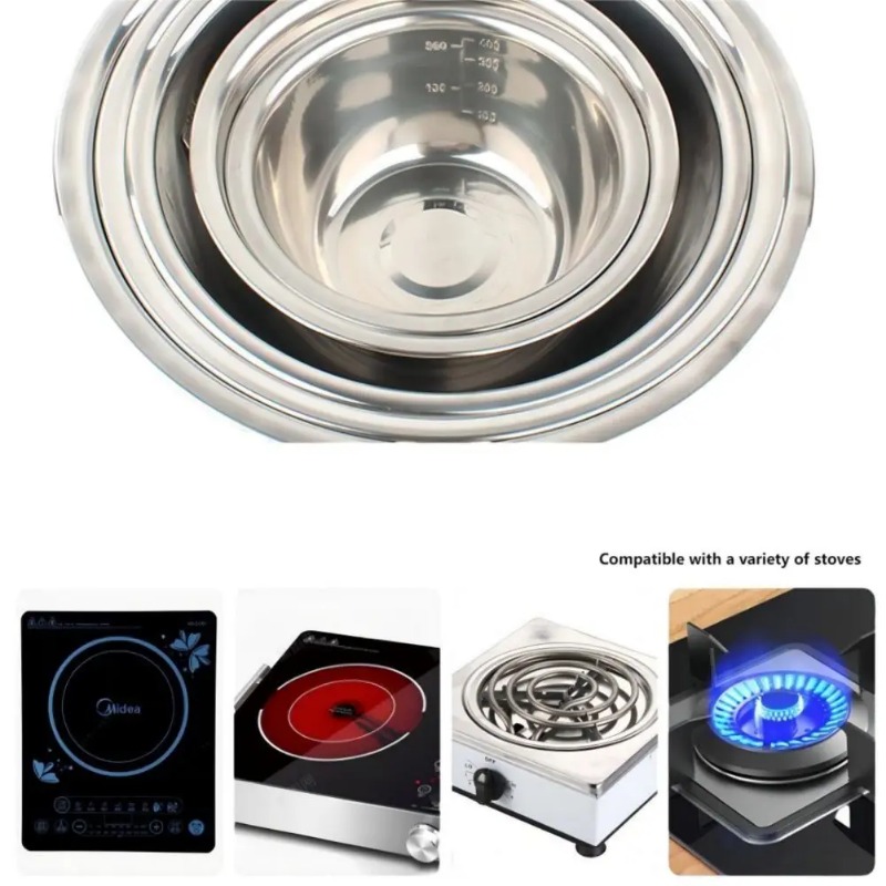 Stainless Steel Mixing Bowls P - огляд і ціна Home Cooking Supplies