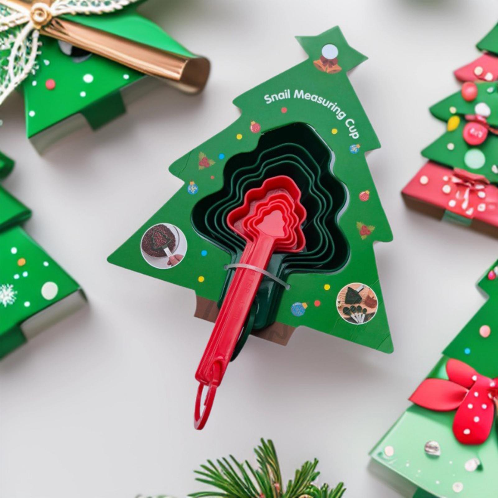 Christmas Measuring Cups And S - огляд і ціна Home Cooking Utensil Set