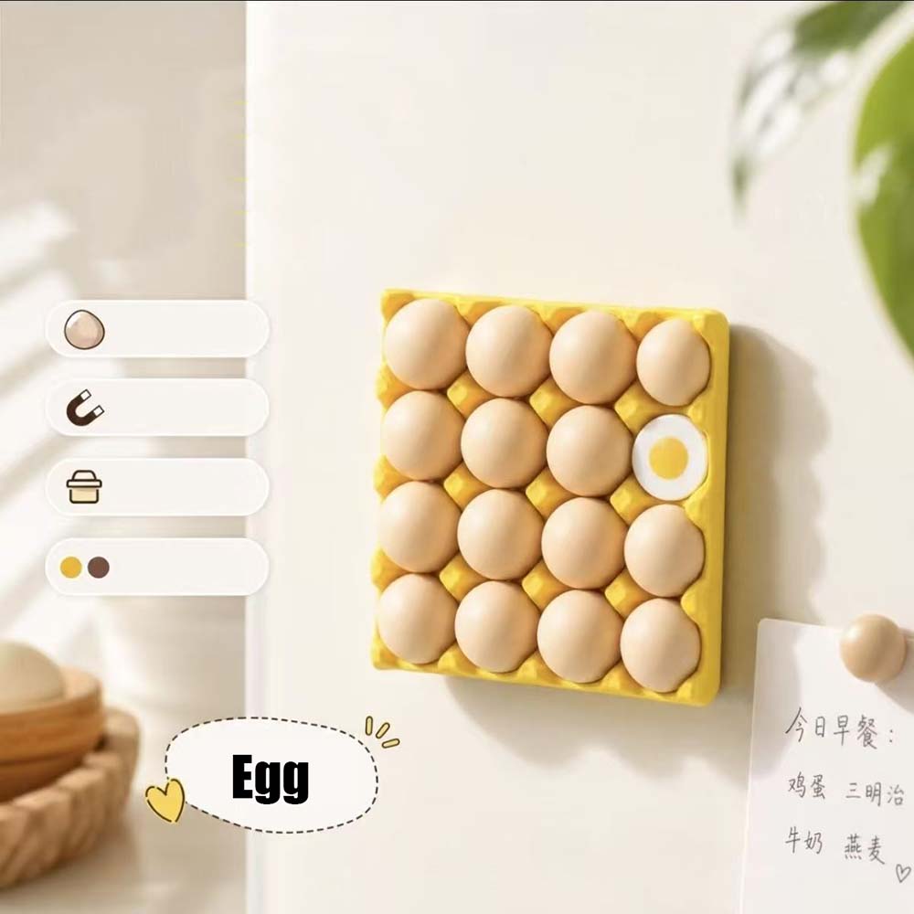 Egg Fridge Magnets Set Cute 3D - огляд і ціна Home Cooking Recipes