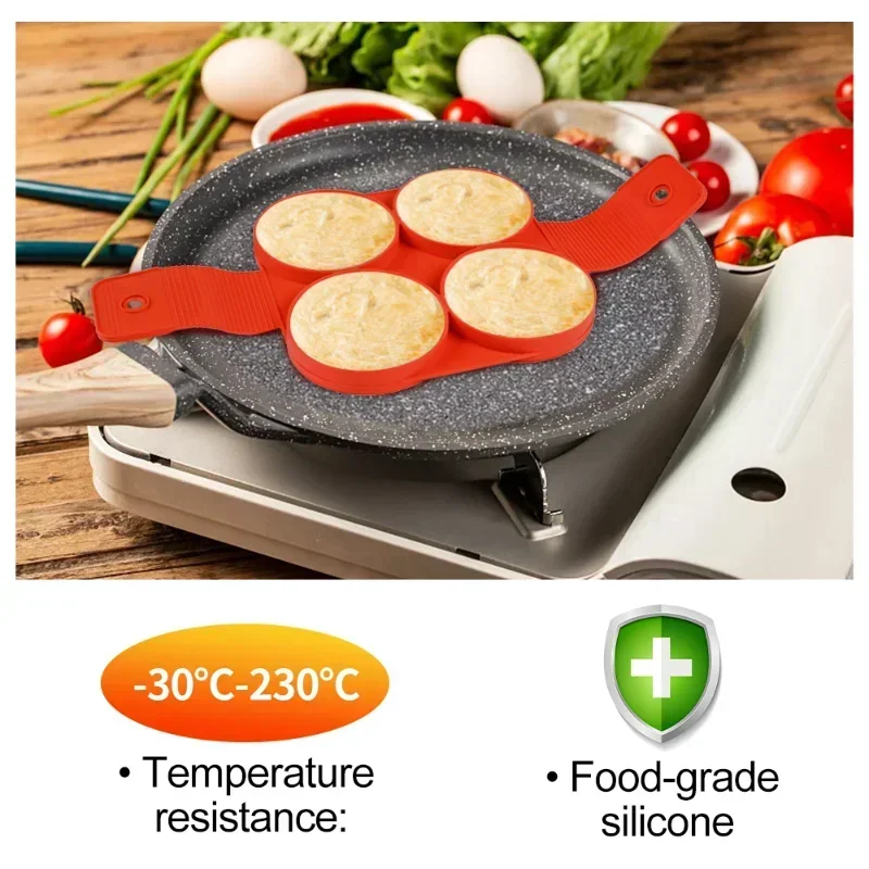 Silicone Egg Cooker Fried Egg  - огляд і ціна Home Cooking Supplies