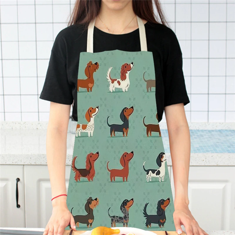 Cartoon Dog Printed Kitchen Ap - огляд і ціна Home Cooking For Dogs