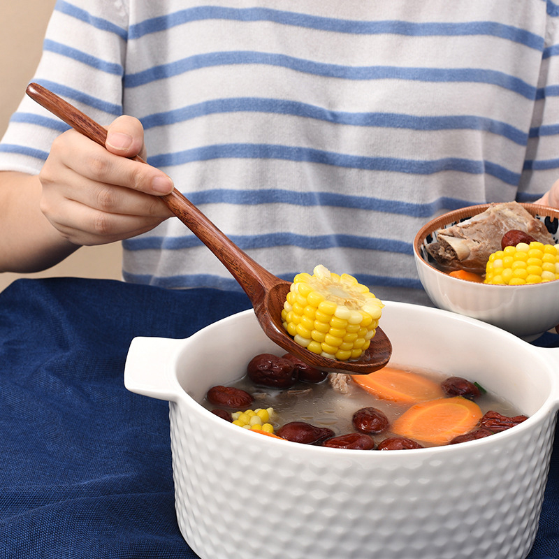 Long Handle Ramen Wooden Spoon - огляд і ціна Home Cooking Supplies