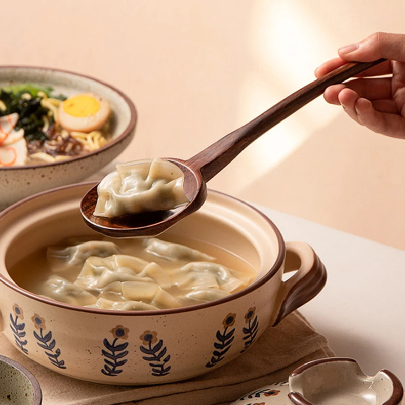 Long Handle Ramen Wooden Spoon - огляд і ціна Home Cooking Supplies