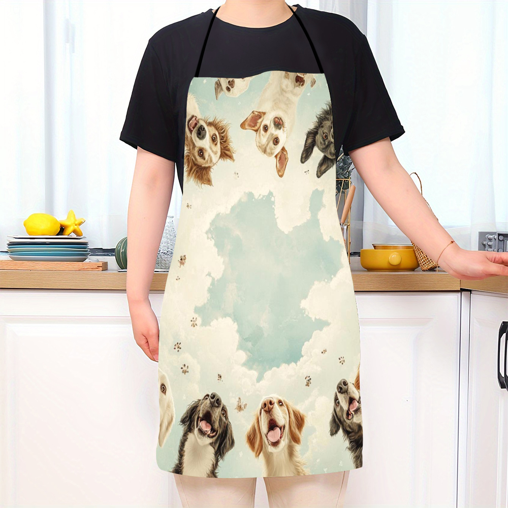 Cute Funny Circle Dogs  Apron  - огляд і ціна Home Cooking For Dogs