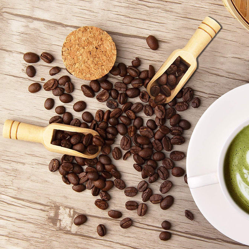 2/5PCS Wooden Coffee Scoop Set - огляд і ціна Home Cooking Utensil Set
