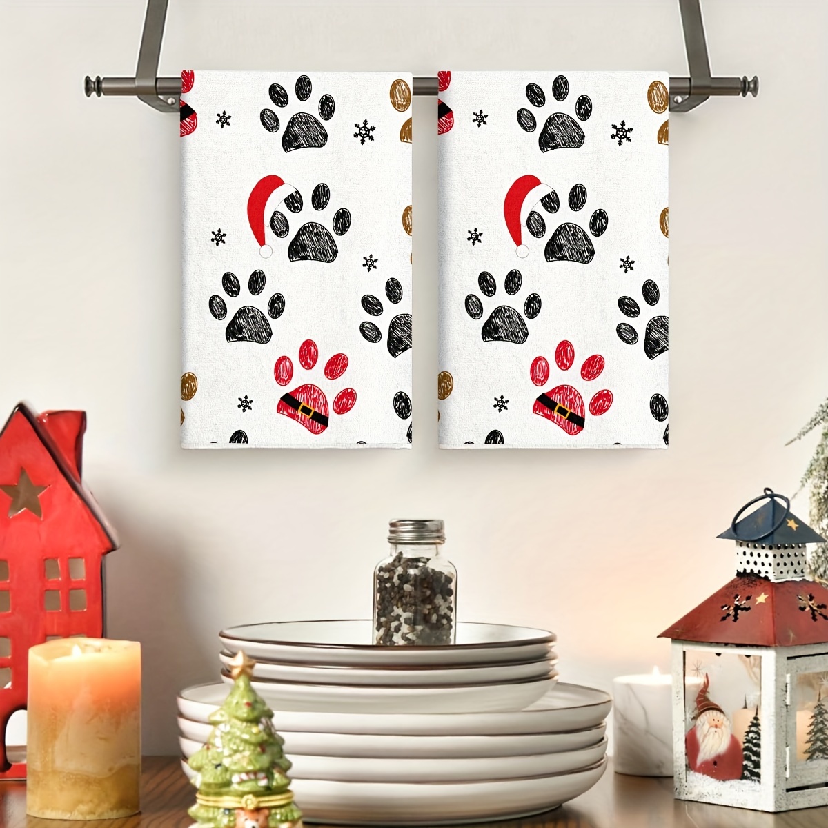 2Pcs, Red Christmas Hat Dog Pa - огляд і ціна Home Cooking For Dogs