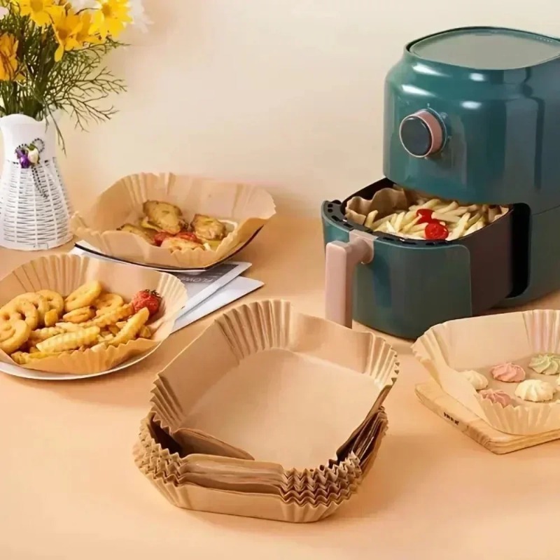 50-200PCS Air Fryer Parchment  - огляд і ціна Home Cooking Oil Disposal