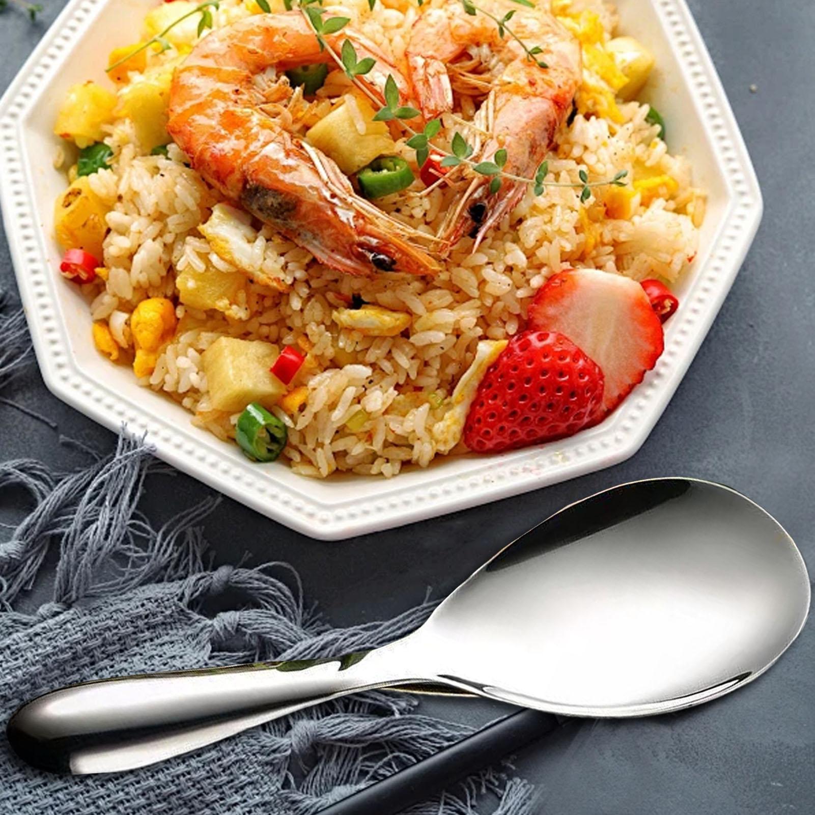 Stainless Steel Rice Spoon Pad - огляд і ціна Home Cooking Supplies