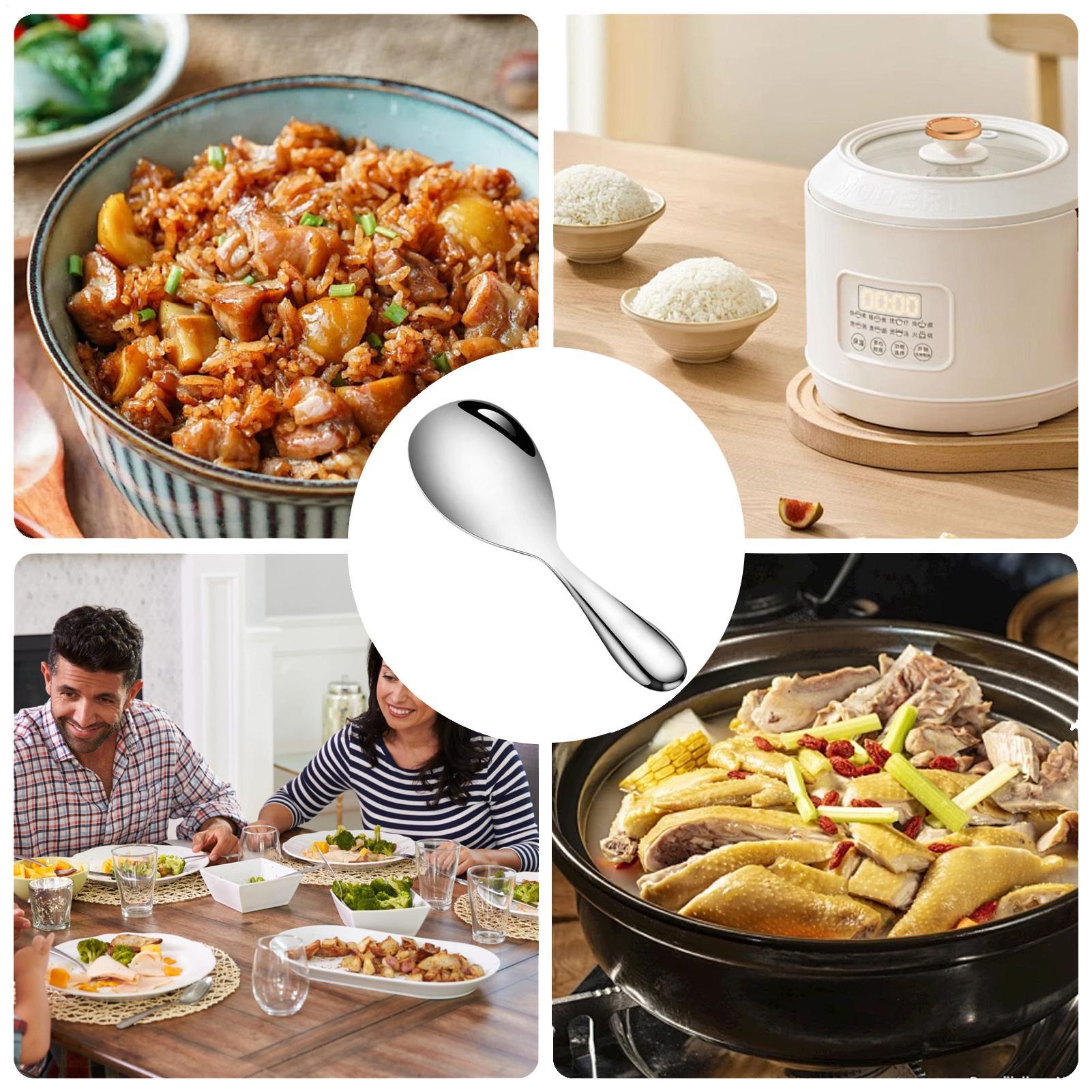 Stainless Steel Rice Spoon Pad - огляд і ціна Home Cooking Supplies