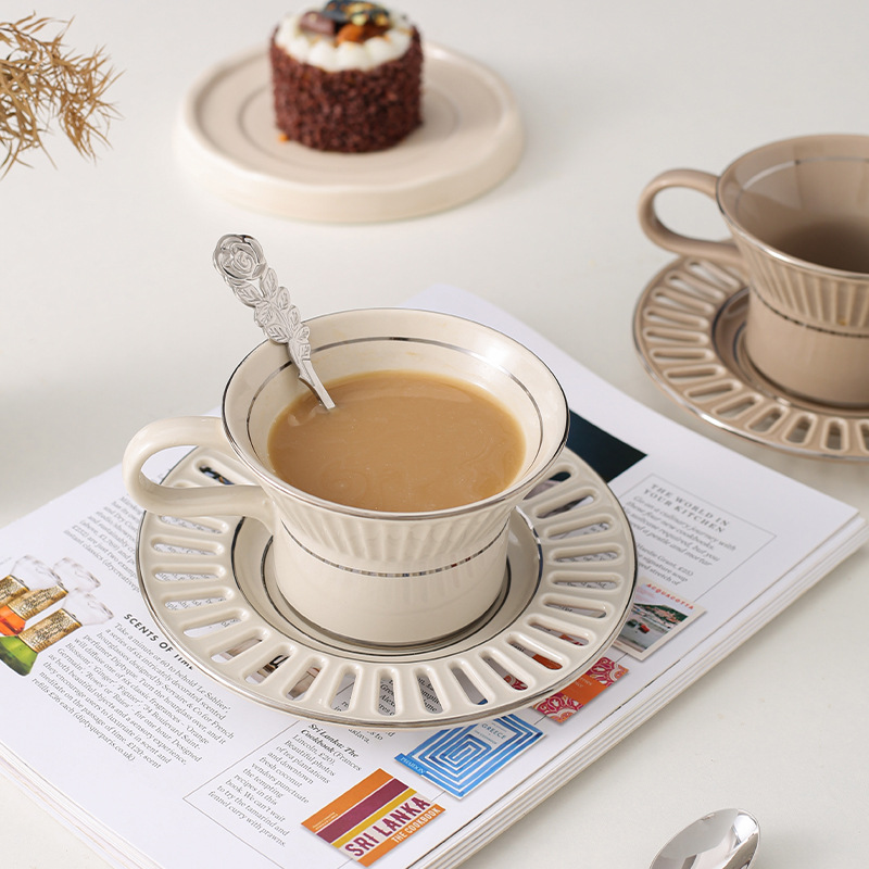 Luxury Ceramic Coffee Cup Dish - огляд і ціна Home Cooking Recipes