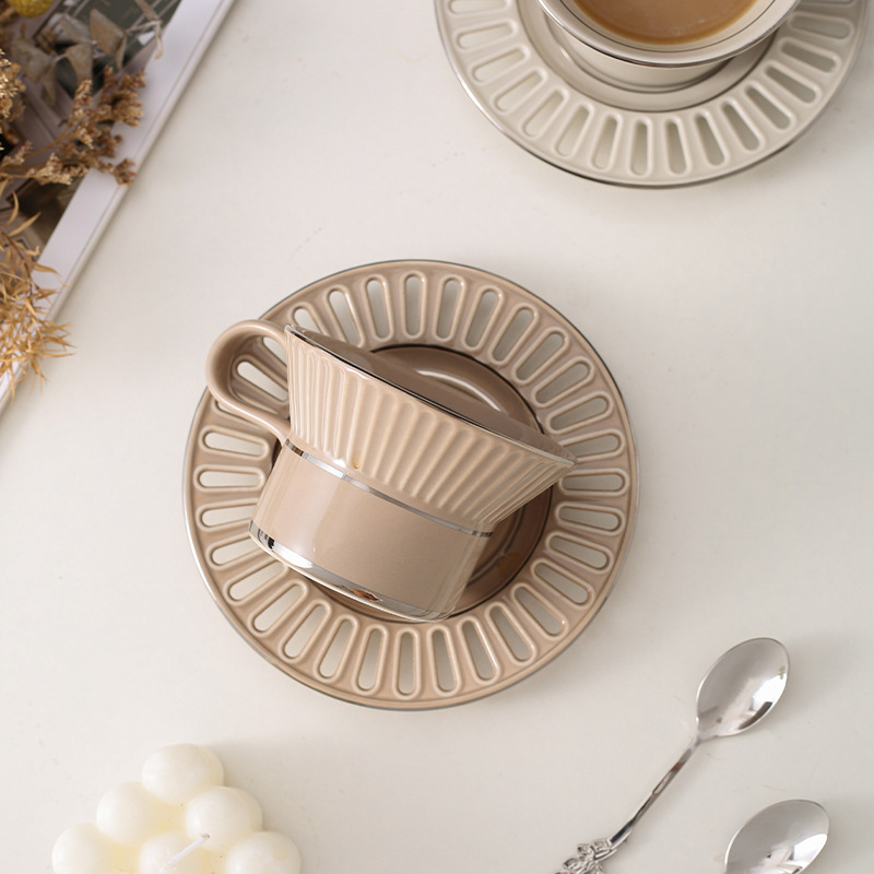 Luxury Ceramic Coffee Cup Dish - огляд і ціна Home Cooking Recipes